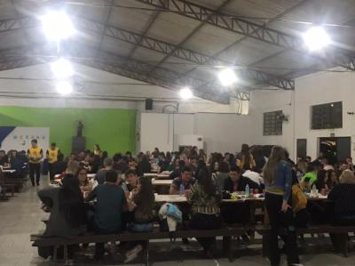 A 1Âª Macarronada da Jornada Jovem de Rio Bonito do IguaÃ§u, foi um verdadeiro sucesso